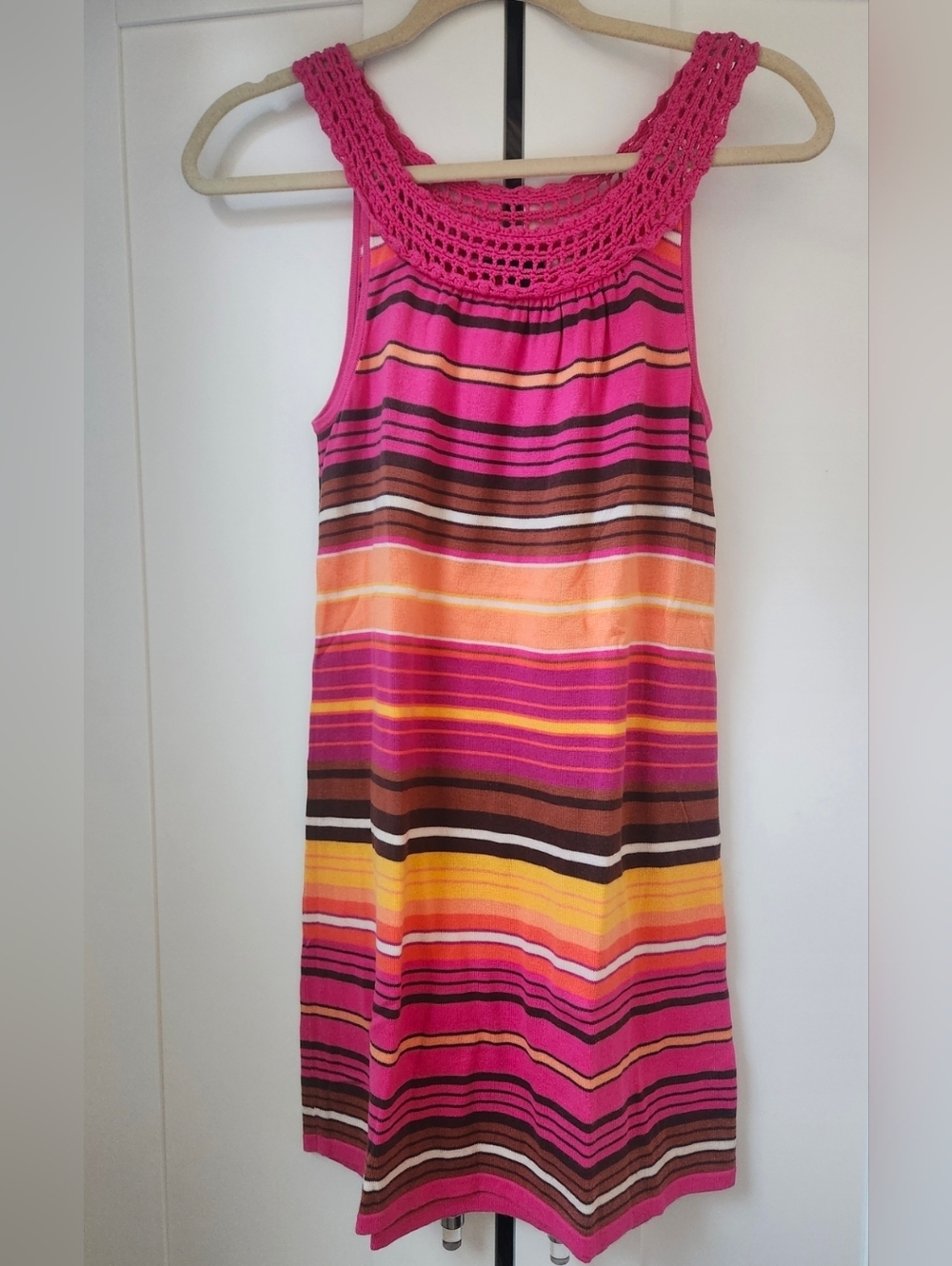 Gap Sleeveless Stripe Knit Sundress